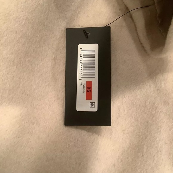 Kenneth Cole wool blend Walker coat oat XS - Picture 8 of 12